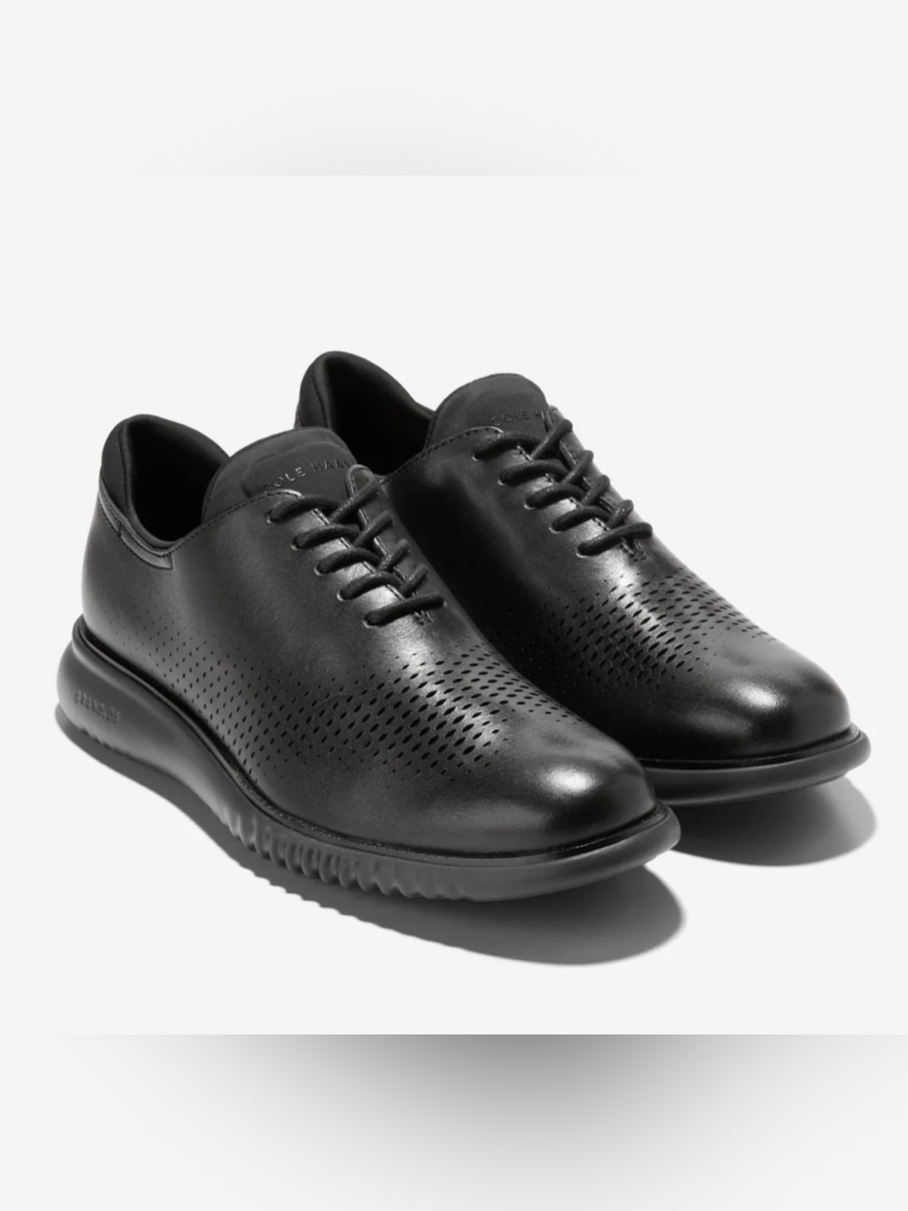 Cole Haan 2.Zergrand Oxford Shoes Black Leather Men’s Size 11m